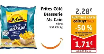 Frites Côté Brasserie Mc Cain