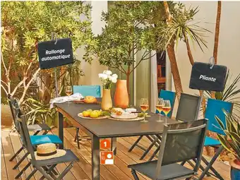 Jardiland Table extensible “urban lucerne” offre