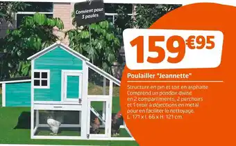 Jardiland Poulailler “jeannette” offre