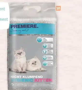 Maxi Zoo Premiere litière pepe&kitty offre