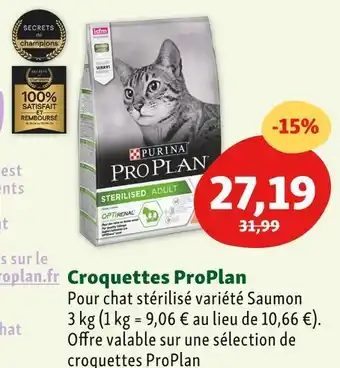 Maxi Zoo Purina croquettes proplan offre