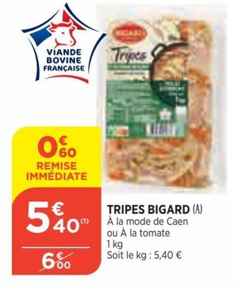 Bi1 Tripes bigard offre