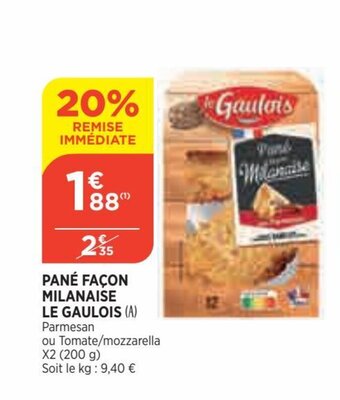 Bi1 Pané façon milanaise le gaulois offre