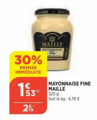 Bi1 Mayonnais fine maille offre