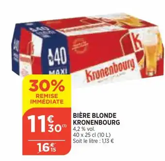 Bi1 Bière blonde kronenbourg offre