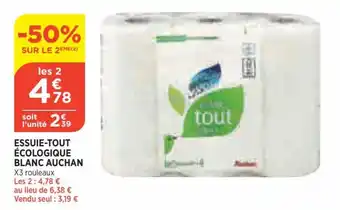 Bi1 Essuie-tout écologique offre