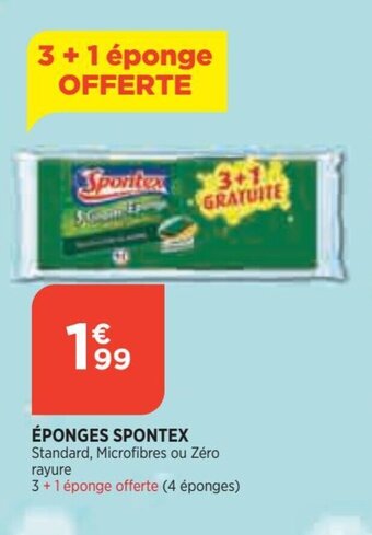 Bi1 Éponges spontex offre