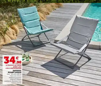 U Express Fauteuil pliant loggia offre