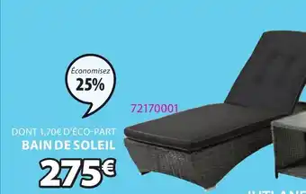 JYSK Bain de soleil outrup offre