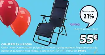 Chaise relax ulfborg