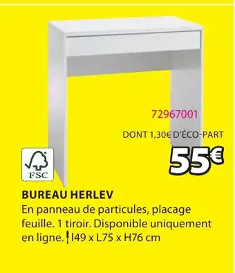 JYSK Bureau herlev offre