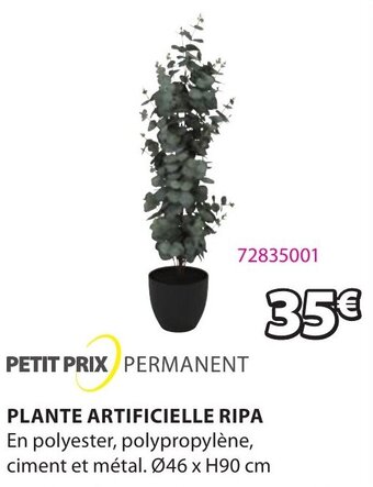 JYSK Plante artificielle ripa offre
