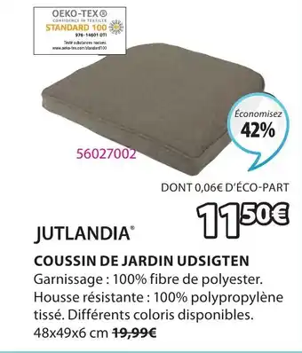JYSK Coussin de jardin udsigten offre