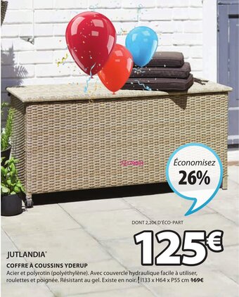 JYSK Coffre à coussins yderup offre