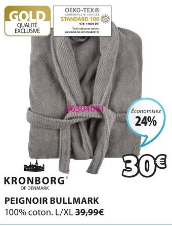 JYSK Peignoir bullmark offre