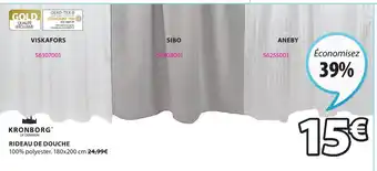 JYSK Rideau de douche offre