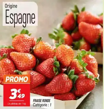 Netto Fraise ronde offre