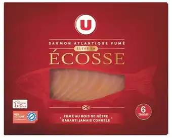 U Express SAUMON ATLANTIQUE FUMÉ ÉCOSSE offre