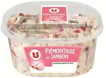 U Express PIEMONTAISE AU JAMBON offre