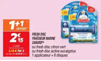 Netto Fresh disc fraicheur marine canario offre