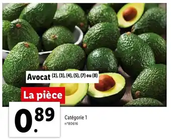 Lidl Avocat offre