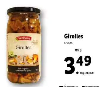 Lidl Girolles offre