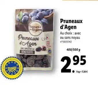 Lidl Pruneaux d'Agen offre