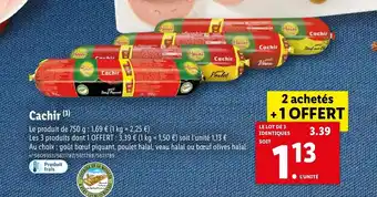 Lidl Cachir offre