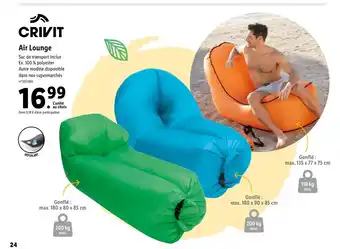 Lidl Air lounge offre