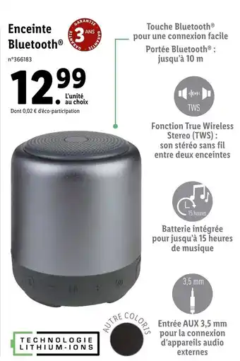 Enceinte bluetooth