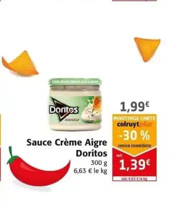 Colruyt Sauce Crème Aigre Doritos offre