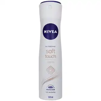 Action Déodorant nivea soft touch offre