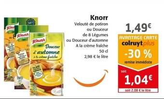 Colruyt Knorr offre