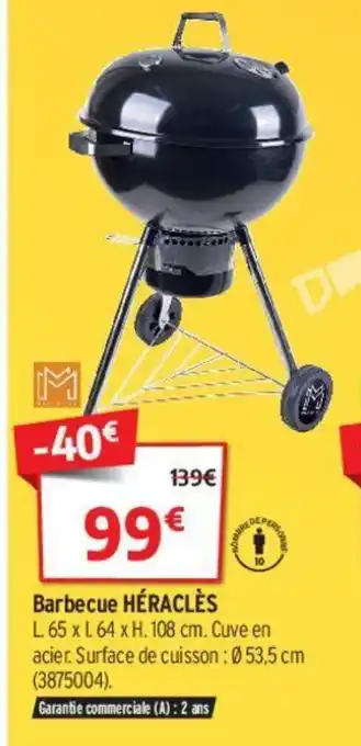 Bricorama Barbecue Héraclés offre