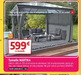 Bricorama Tonnelle Martika offre