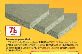 Bricorama Panneau Agglomére Hydro offre