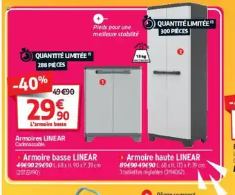 Armoires Linear