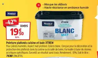 Bricorama Peinture Plafonds Cuisine Et Bain Xtrem offre