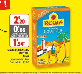 Graine De Couscous Moyenne Regia