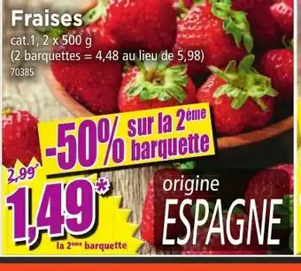 Norma Fraises offre