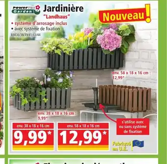 Norma Jardiniére offre