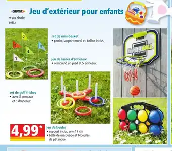 Norma Jeu D' Exterieur Pour Enfants offre