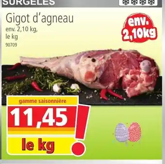 Norma Gigot d'agneau offre