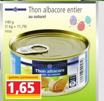 Norma Thon albacore entier offre