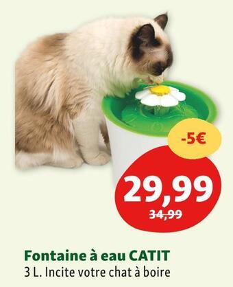 Maxi Zoo Fontaine à eau catit offre