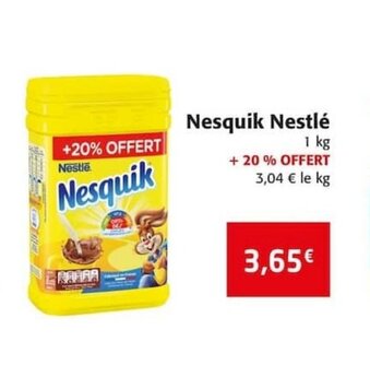 Colruyt Nesquik Nestlé offre