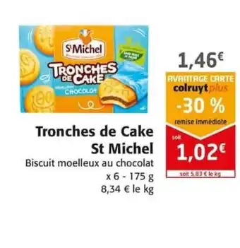 Tronches de Cake St Michel