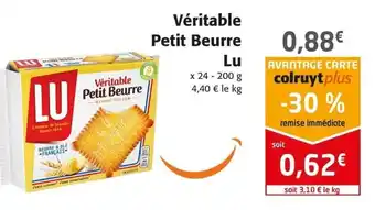Colruyt Véritable Petit Beurre Lu offre