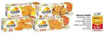 Colruyt Biscuit Gerblé offre