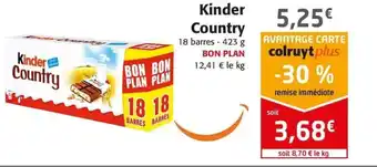Colruyt Kinder Country offre